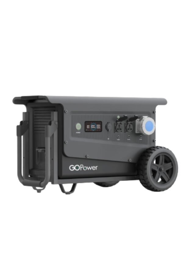 תחנת כח ניידת GoPower PRO7 עם 5040 וואט שעה - חן אזולאי - שירותי חשמל